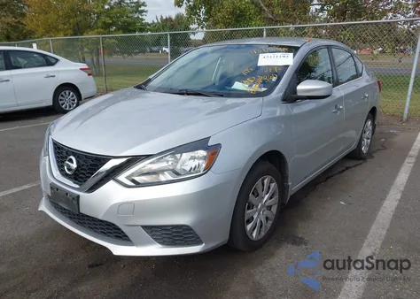 2017 Nissan Sentra Sv z USA, uszkodzony, nr VIN 3N1AB7AP6HY206513